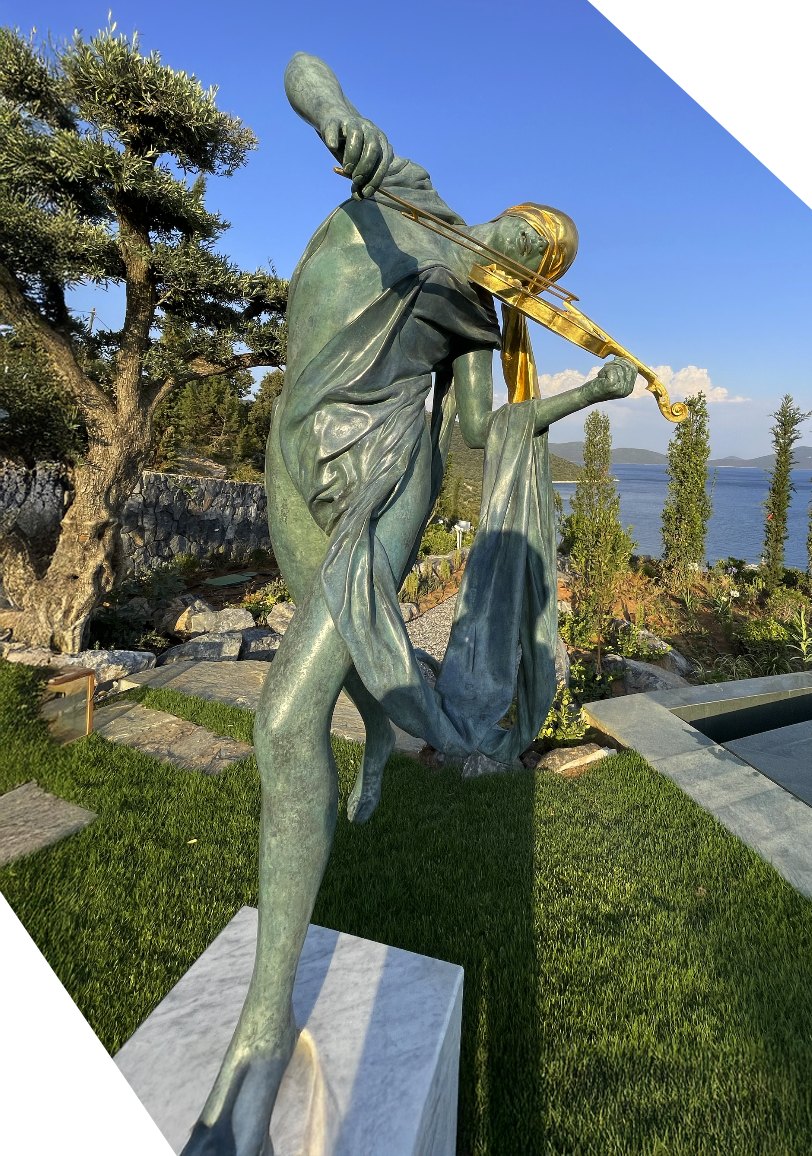 Atölyede mermer kesim ve şekillendirme